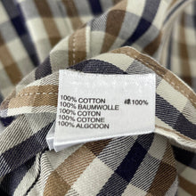Load image into Gallery viewer, Aquascutum House Check Short Sleeved Shirt - Extra Large (XL) PTP 24.5"