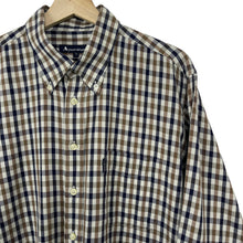Load image into Gallery viewer, Aquascutum House Check Long Sleeved Shirt - Extra Large (XL) PTP 26"