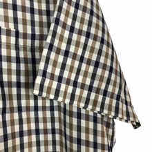 Load image into Gallery viewer, Aquascutum House Check Short Sleeved Shirt - Large (L) PTP 24"