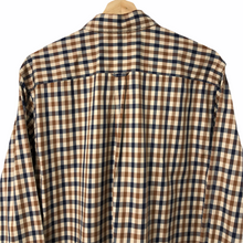 Load image into Gallery viewer, Aquascutum House Check Long Sleeved Shirt - Large (L) PTP 22"