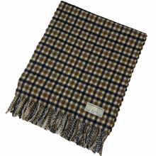 Load image into Gallery viewer, Aquascutum Classic House Check Cashmere / Lambswool Scarf - One Size Fits All