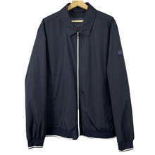 Load image into Gallery viewer, Paul and Shark Navy Bomber Jacket - Triple Extra Large (XXXL) PTP 28"