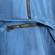 Load image into Gallery viewer, Stone Island Blue 1/4 Zip Popover Ripstop Smock - Small (S) PTP 23.75"