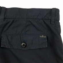 Load image into Gallery viewer, Stone Island Dark Navy Bermuda Cargo Shorts - W 34"