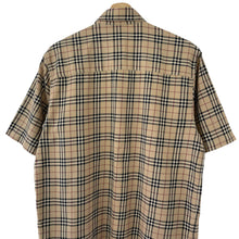 Load image into Gallery viewer, Burberry Nova Check Short Sleeved Shirt - Medium (M) PTP 22"