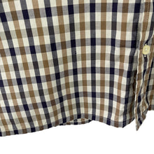 Load image into Gallery viewer, Aquascutum House Check Short Sleeved Shirt - Extra Large (XL) PTP 25"