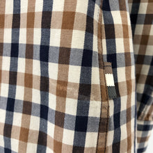 Load image into Gallery viewer, Aquascutum House Check Long Sleeved Shirt - Small (S) PTP 20.5"