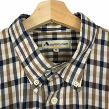 Load image into Gallery viewer, Aquascutum House Check Long Sleeved Shirt - Extra Large (XL) PTP 25"