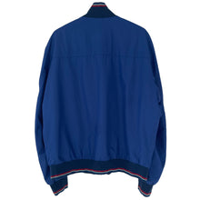 Load image into Gallery viewer, Paul and Shark Blue Zip Up Bomber Jacket - Double Extra Large (XXL) PTP 27.25"