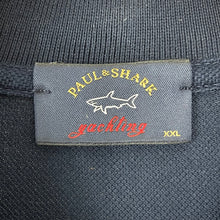 Load image into Gallery viewer, Paul and Shark Navy Short Sleeved Polo - Double Extra Large (XXL) PTP 22.5"