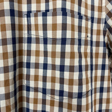 Load image into Gallery viewer, Aquascutum House Check Short Sleeved Shirt - Large (L) PTP 21.5"