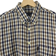 Load image into Gallery viewer, Aquascutum House Check Long Sleeved Shirt - Large (L) PTP 24"