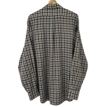 Load image into Gallery viewer, Aquascutum House Check Long Sleeved Shirt - Extra Large (XL) PTP 25"
