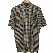 Load image into Gallery viewer, Aquascutum House Check Short Sleeved Shirt - Small (S) PTP 18.5"