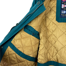 Load image into Gallery viewer, Vintage Paul and Shark Green Multi Pocket Silk Jacket - Large (L) PTP 27"