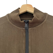 Load image into Gallery viewer, Paul and Shark Khaki Half Zip Sweater - Medium (M) PTP 21.75"