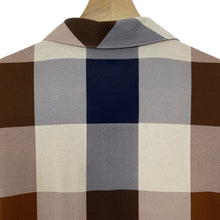 Load image into Gallery viewer, Aquascutum Block Check Short Sleeved Polo - Extra Large (XL) PTP 22"