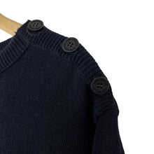 Load image into Gallery viewer, Paul and Shark Navy Crew Neck Wool Sweater - Double Extra Large (XXL) PTP 25"