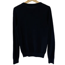 Load image into Gallery viewer, Paul and Shark Black Crew Neck Wool Sweater - Small (S) PTP 18.5"