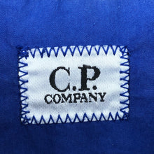 Load image into Gallery viewer, C.P Company Blue Goggle Hooded Overshirt - Extra Large (XL) PTP 21.5"