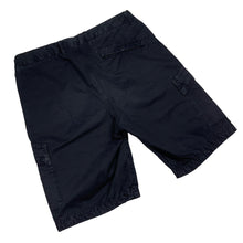 Load image into Gallery viewer, Stone Island Navy Bermuda Cargo Shorts - W 29"