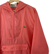 Load image into Gallery viewer, Vintage Pink Lacoste Izod Half Zip Cagoule - Medium (M) PTP 23.5"
