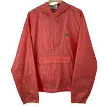 Load image into Gallery viewer, Vintage Pink Lacoste Izod Half Zip Cagoule - Medium (M) PTP 23.5"