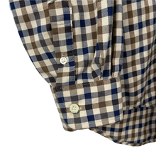 Load image into Gallery viewer, Aquascutum House Check Long Sleeved Shirt - Medium (M) PTP 23.75"