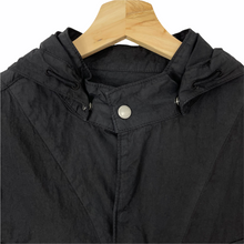 Load image into Gallery viewer, C.P Company Black Goggle Hooded Overshirt - Large (L) PTP 21"