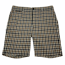 Load image into Gallery viewer, Aquascutum House Club Check Vicuna Shorts - W 34"