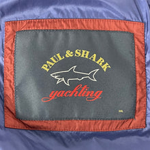 Load image into Gallery viewer, Paul and Shark Navy 700 Down Fill Puffer Jacket - Triple Extra Large (XXXL) PTP 27.5"