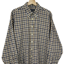Load image into Gallery viewer, Aquascutum House Check Long Sleeved Shirt - Extra Large (XL) PTP 26"