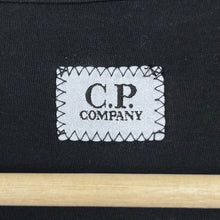 Load image into Gallery viewer, C.P Company Black Short Sleeved Lens Logo T-Shirt - Triple Extra Large (XXXL) PTP 25"