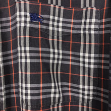 Load image into Gallery viewer, Vintage Burberrys Nova Check Long Sleeved Shirt - Medium (M) PTP 22"
