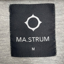 Load image into Gallery viewer, Ma.Strum Grey Half Zip Pullover Sweater - Medium (M) PTP 21"