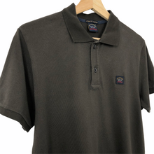 Load image into Gallery viewer, Paul and Shark Khaki / Brown Short Sleeved Polo - Medium (M) PTP 19.5"