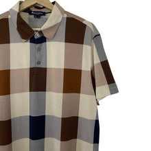 Load image into Gallery viewer, Aquascutum Block Check Short Sleeved Polo - Extra Large (XL) PTP 22"