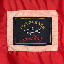 Load image into Gallery viewer, Paul and Shark Red Hooded Logo Jacket - Large (L) PTP 21.5"