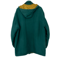 Load image into Gallery viewer, Vintage Paul and Shark Green Multi Pocket Silk Jacket - Large (L) PTP 27"