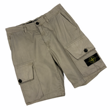Load image into Gallery viewer, Stone Island Beige Bermuda Cargo Shorts - W 32"