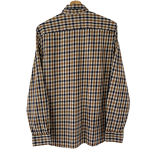 Load image into Gallery viewer, Aquascutum House Check Long Sleeved Shirt - Medium (M) PTP 20.75"