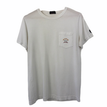Load image into Gallery viewer, Paul and Shark White Short Sleeved Pocket T-Shirt - Medium (M) PTP 19.5"