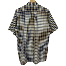 Load image into Gallery viewer, Aquascutum House Check Short Sleeved Shirt - Small (S) PTP 21.5"