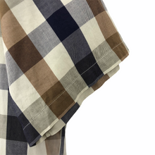 Load image into Gallery viewer, Aquascutum Block Check Short Sleeved Shirt - Large (L) PTP 24.5"