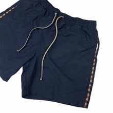 Load image into Gallery viewer, Aquascutum Navy / Check Swim Shorts - Medium (M)