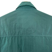 Load image into Gallery viewer, Paul and Shark Water Green Econyl Nylon Metal Overshirt - Triple Extra Large (XXXL) PTP 27"