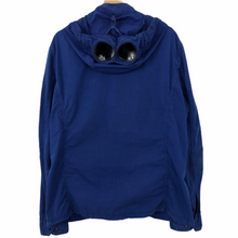 Load image into Gallery viewer, C.P Company Blue Goggle Hooded Overshirt - Extra Large (XL) PTP 21.5"