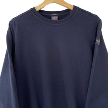 Load image into Gallery viewer, Paul and Shark Navy Crew Neck Sweater - Medium (M) PTP 21.5"