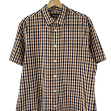 Load image into Gallery viewer, Aquascutum House Check Short Sleeved Shirt - Extra Large (XL) PTP 22"