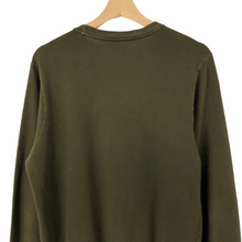 Load image into Gallery viewer, Paul and Shark Khaki Crew Neck Logo Sweater - Small (S) PTP 20"